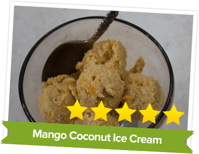 Mango Coconut Ice-cream