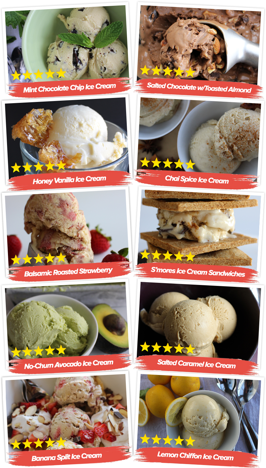 Ice Cream Recipes